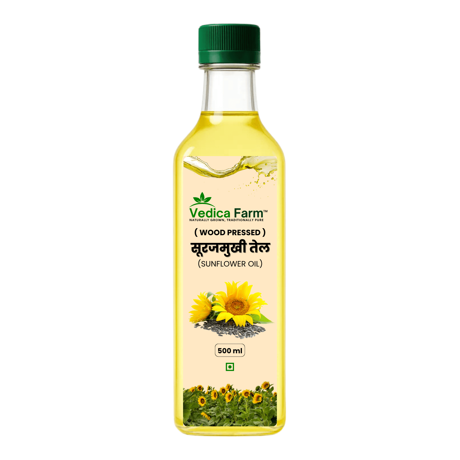 Wood Pressed Sunflower Oil | 100% Pure & Natural | Cold Extraction