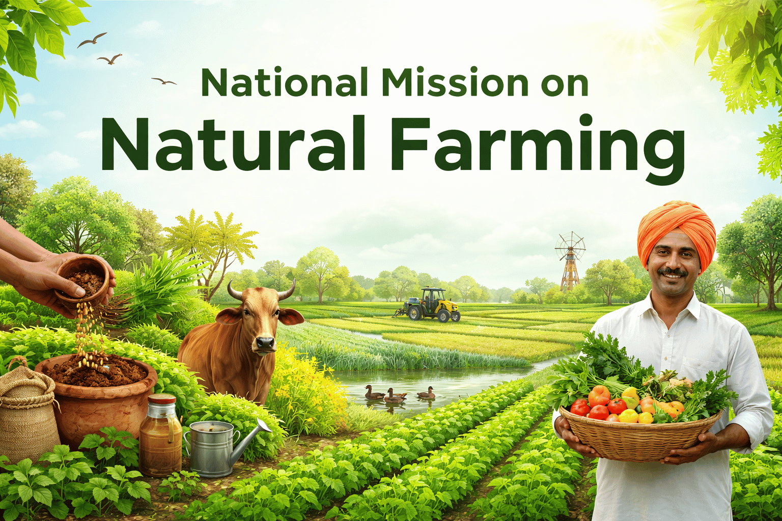 National Farm Program National Mission on Natural Farming: Full Guide By Vedic Farm