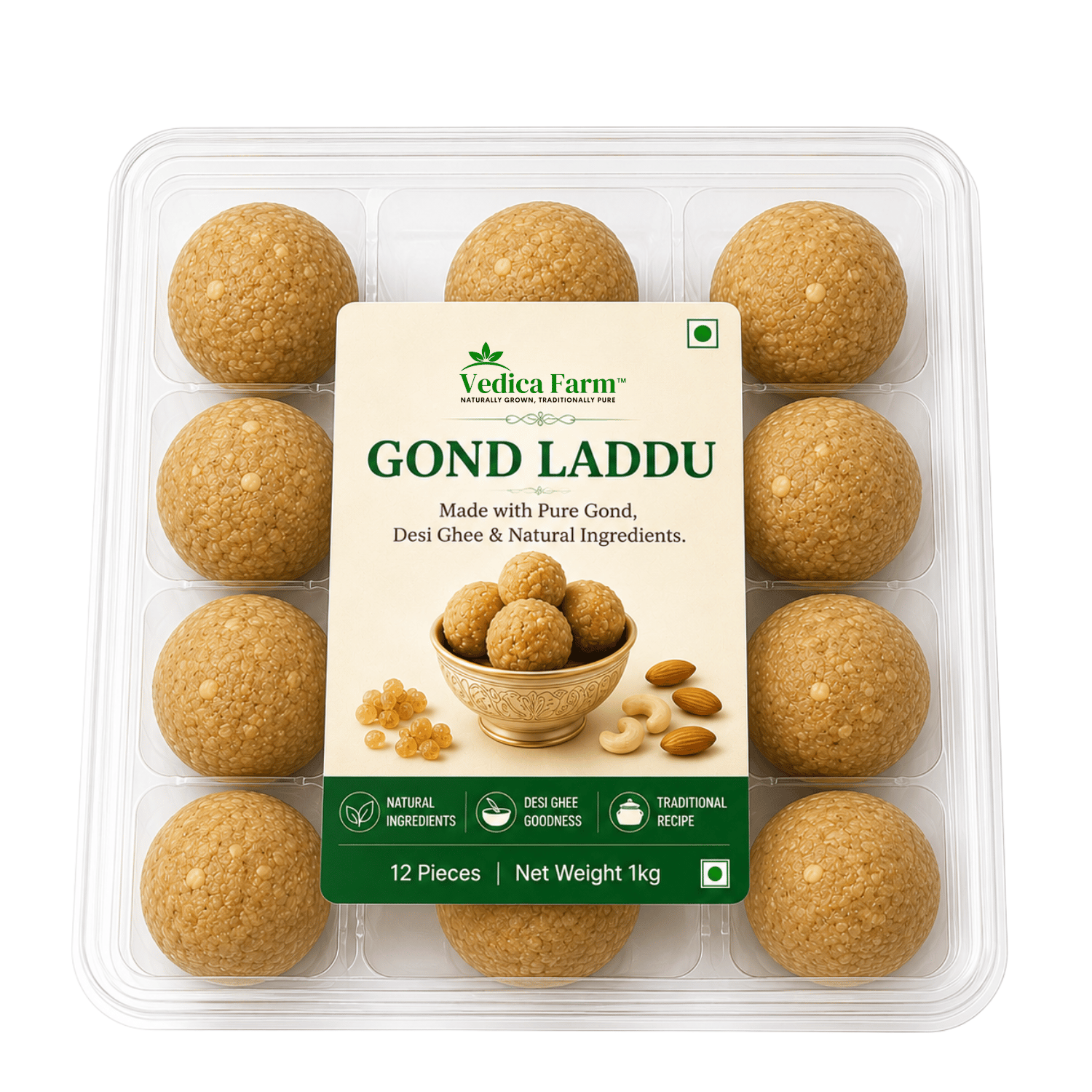 Gond ladoo (or gond ke laddu)
