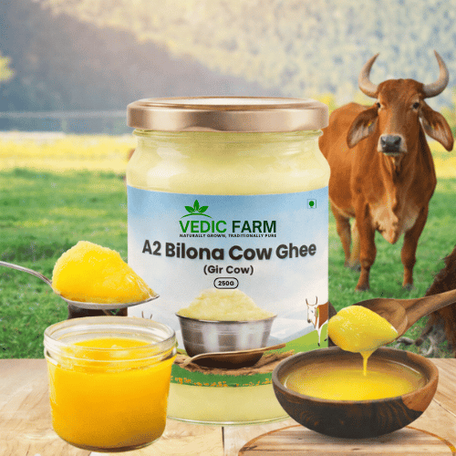 A2 Gir Cow Ghee-250 ML glass jar